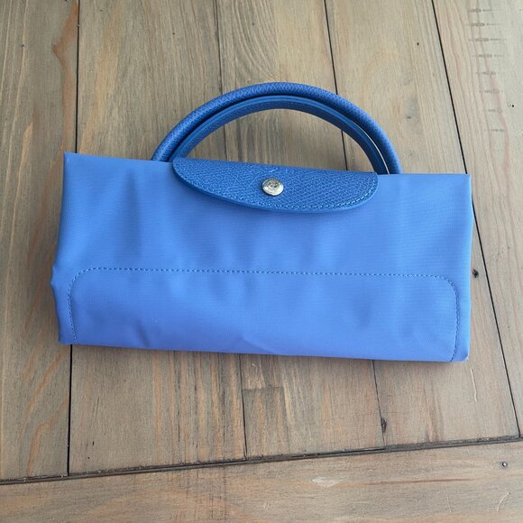 Longchamp Le Pliage  Travel bag XL Weekender - ***  Cornflower Blue -  NWOT - Picture 4 of 11